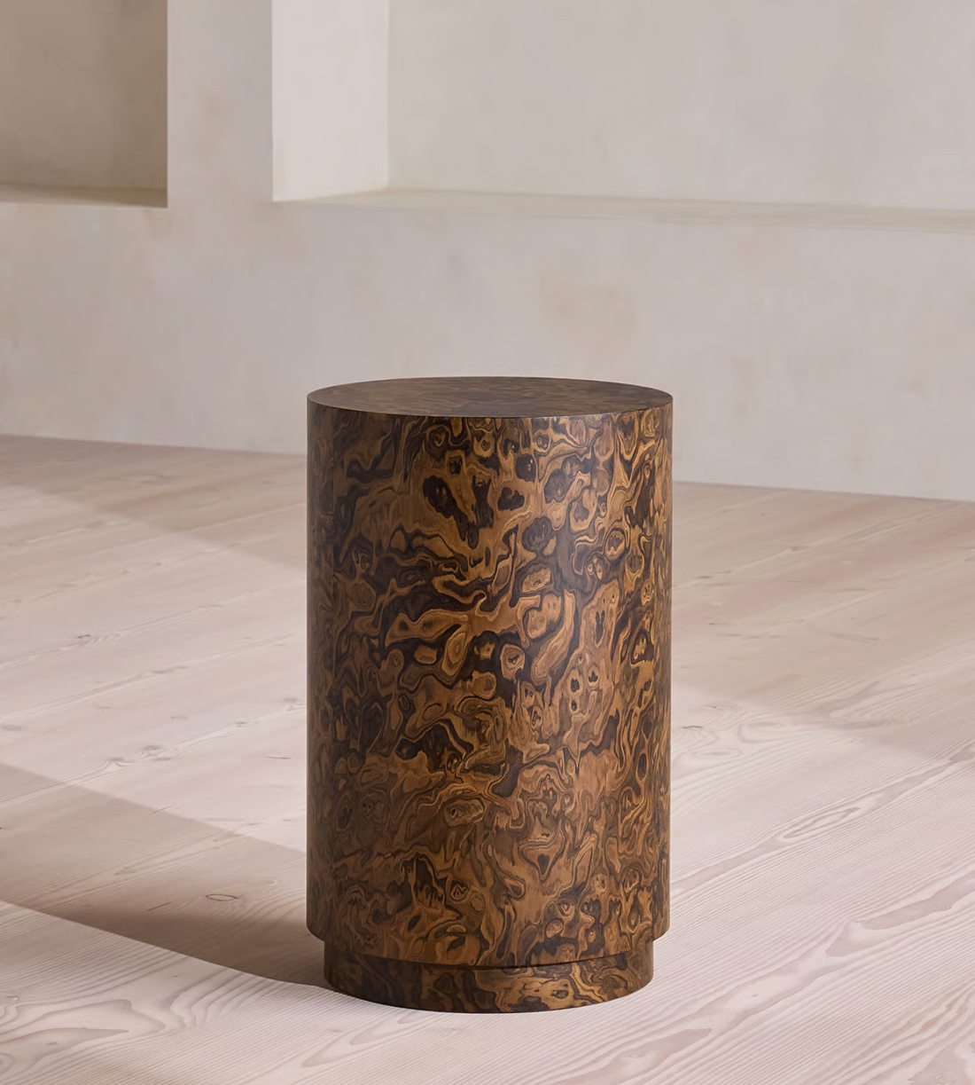 SLOANE SIDE TABLE | ABSTRACT BURL