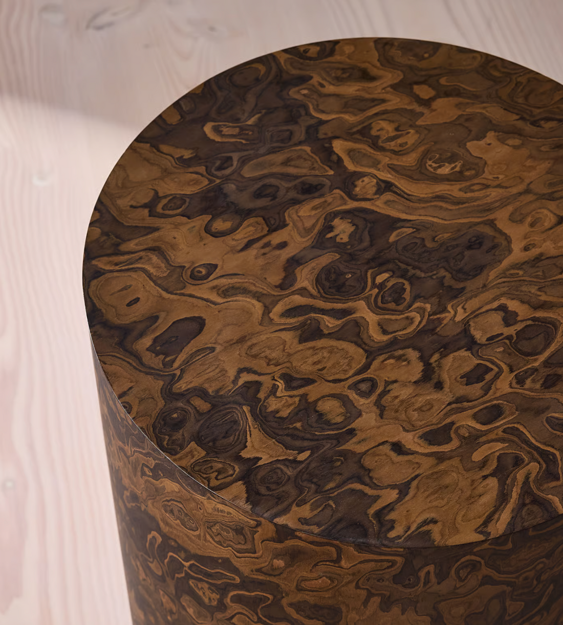 SLOANE SIDE TABLE | ABSTRACT BURL