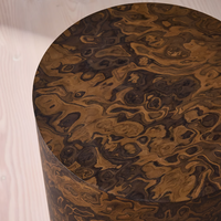 SLOANE SIDE TABLE | ABSTRACT BURL