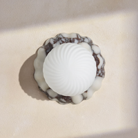 FLORIA WALL LIGHT | CALACATTA  VIOLA MARBLE