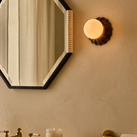 FLORIA WALL LIGHT | DARK EMPERADOR MARBLE