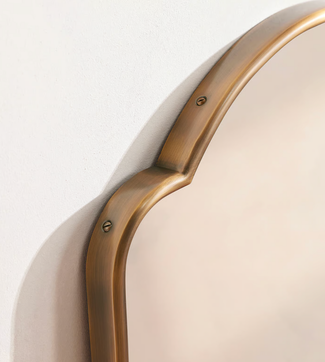 BETTY WALL MIRROR | ANTIQUE BRASS, MEDIUM