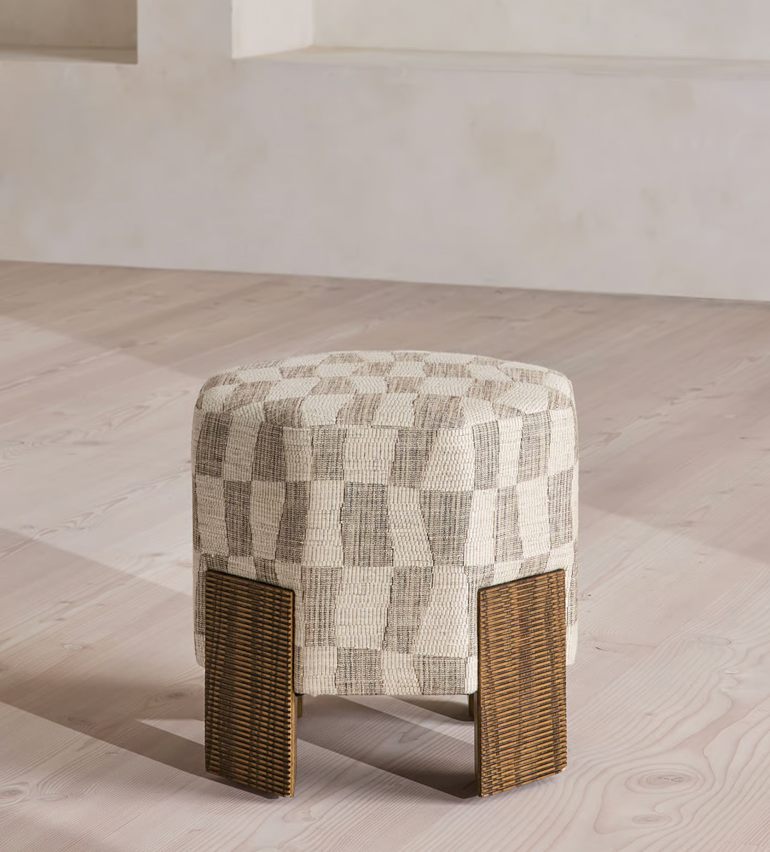 ALVIN FOOTSTOOL |  KIMBER JACQUARD