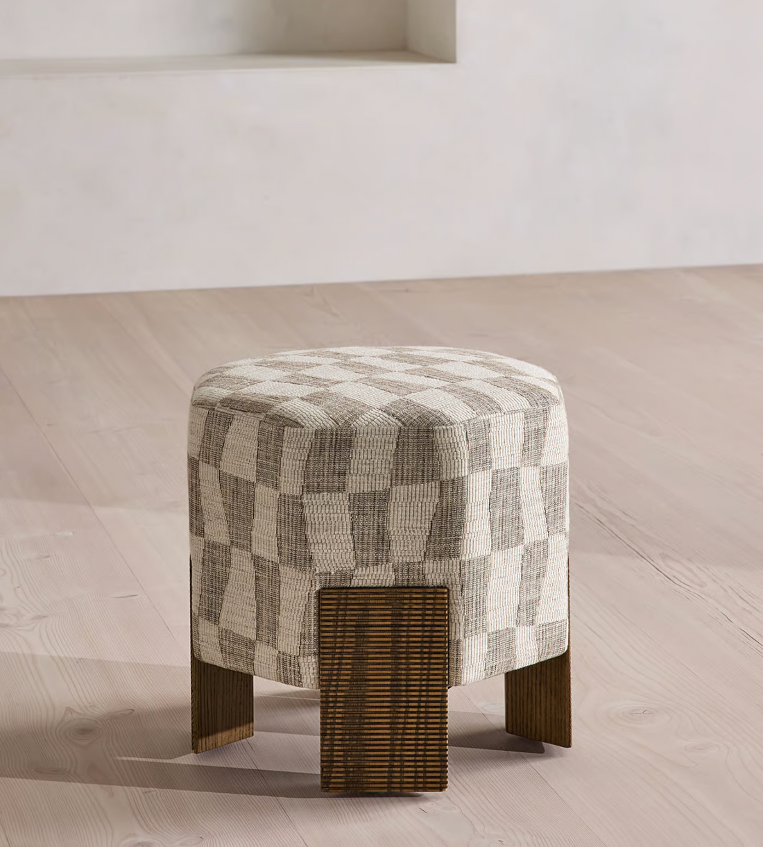 ALVIN FOOTSTOOL |  KIMBER JACQUARD