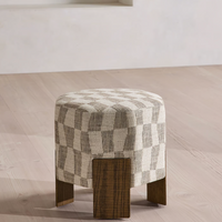 ALVIN FOOTSTOOL |  KIMBER JACQUARD