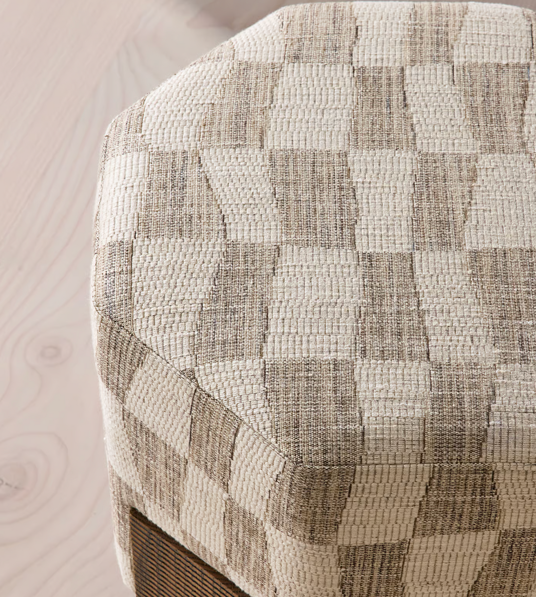 ALVIN FOOTSTOOL |  KIMBER JACQUARD
