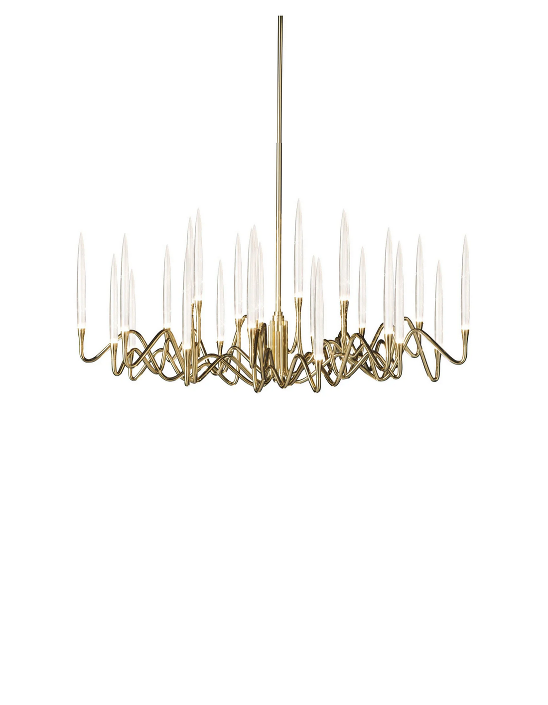 IL PEZZO MANCANTE | IL PEZZO 3 GOLD ROUND CHANDELIER