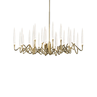 IL PEZZO MANCANTE | IL PEZZO 3 GOLD ROUND CHANDELIER