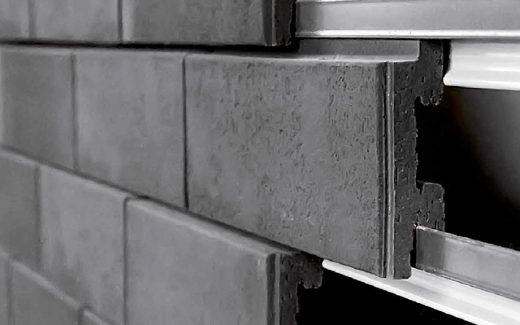STRÖHER BRICK TO CLICK RAINSCREEN FACADE SYSTEM