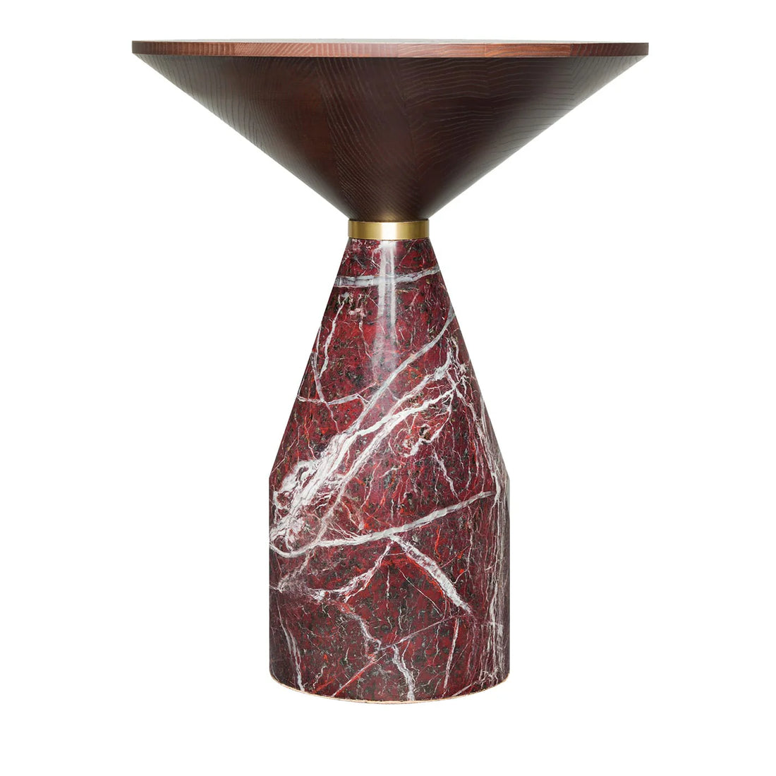 MORELATO | CINO SMALL RED MARBLE TABLE