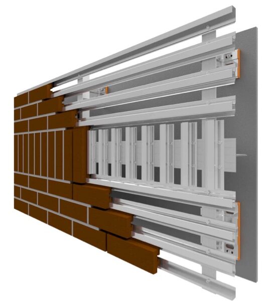 STRÖHER BRICK TO CLICK RAINSCREEN FACADE SYSTEM
