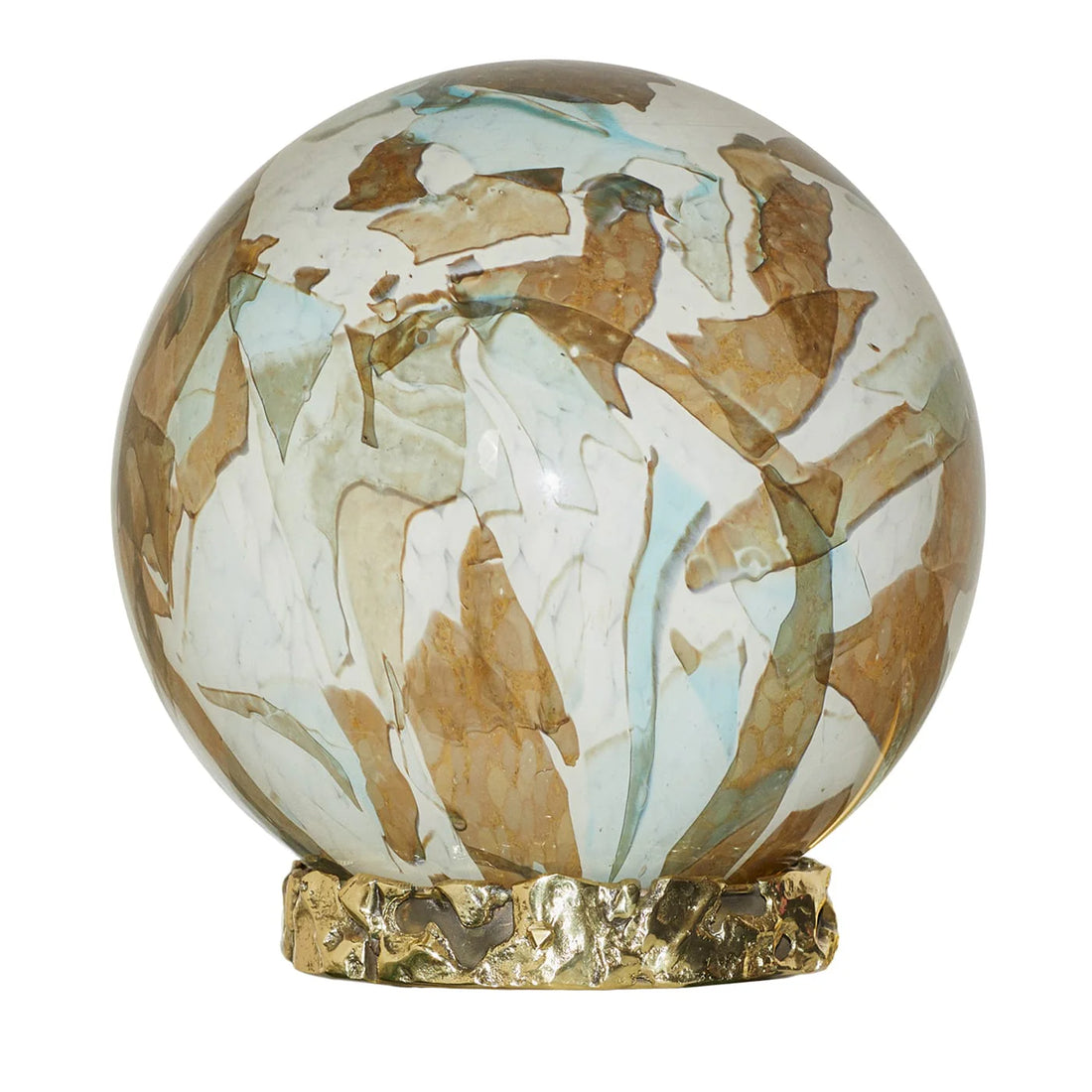 STORIES OF ITALY | MURANO GLASS AQUAMARINE CROWN LAMP