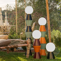 MARIONI | PALM SMALL BLACK TABLE LAMP