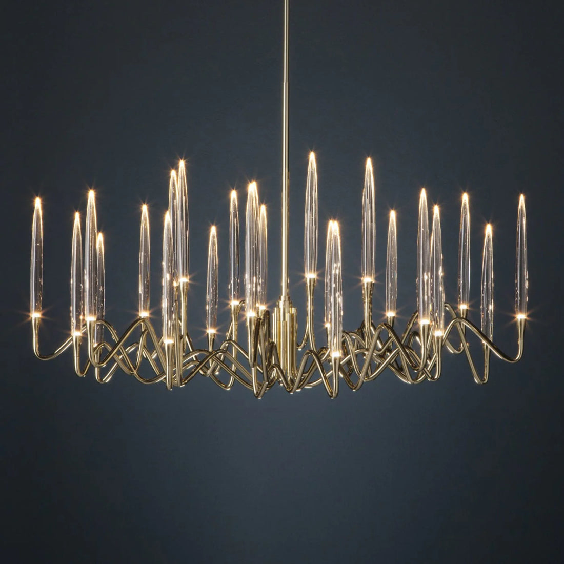 IL PEZZO MANCANTE | IL PEZZO 3 GOLD ROUND CHANDELIER