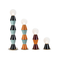 MARIONI | PALM SMALL BLACK TABLE LAMP