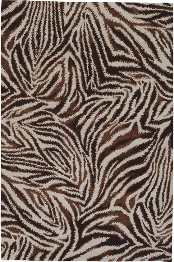 The Rug Company DVF Diane Von Furstenberg Climbing Leopard Handknotted Silk Wool Rug Runner