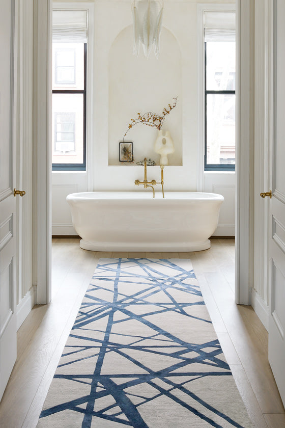 KELLY WEARSTLER | CHANNELS INDIGO RUNNER