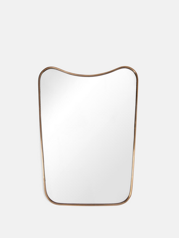 Soho Home Copper Mirror Antique Brass Small