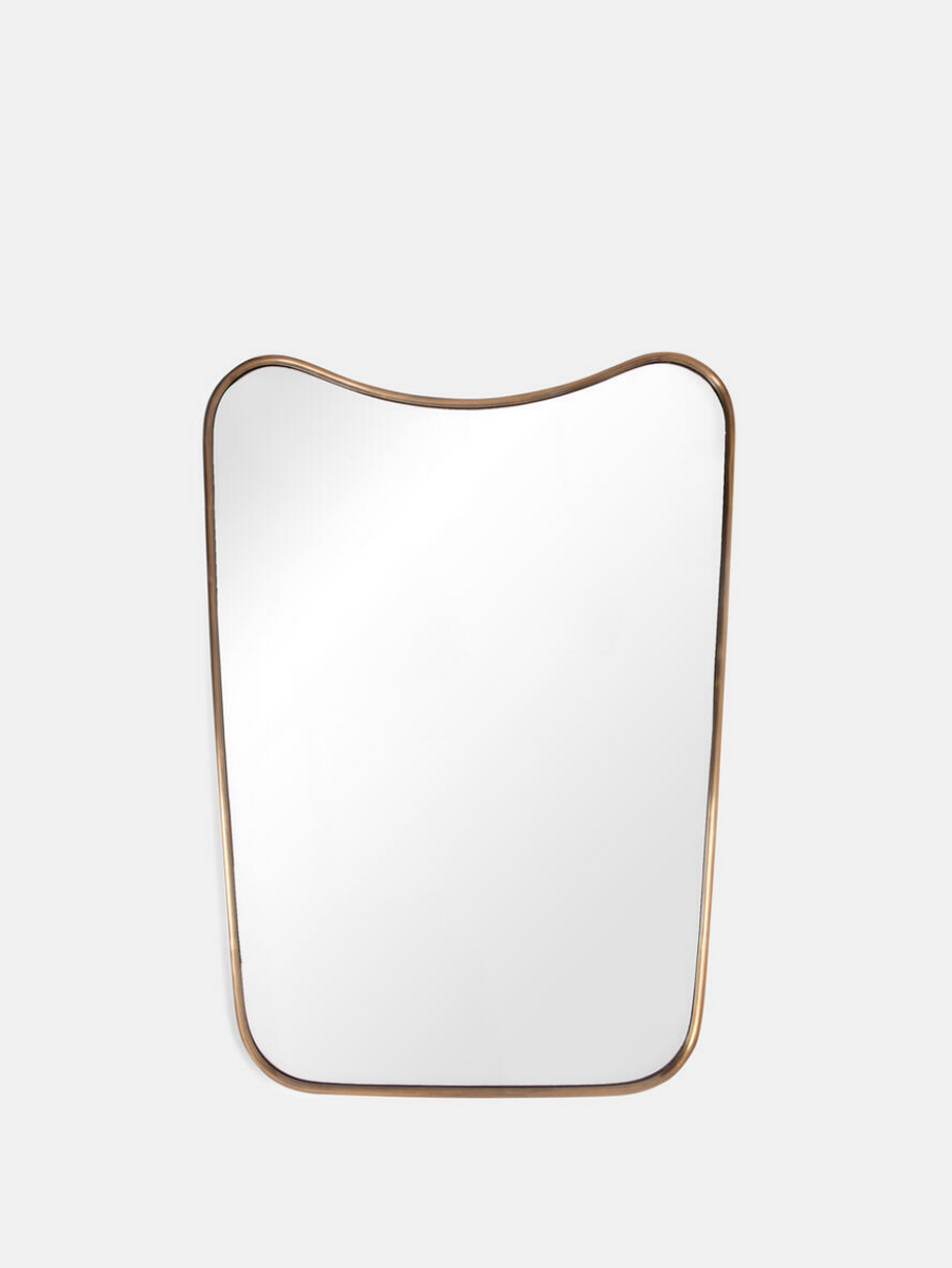 Soho Home Copper Mirror Antique Brass Small