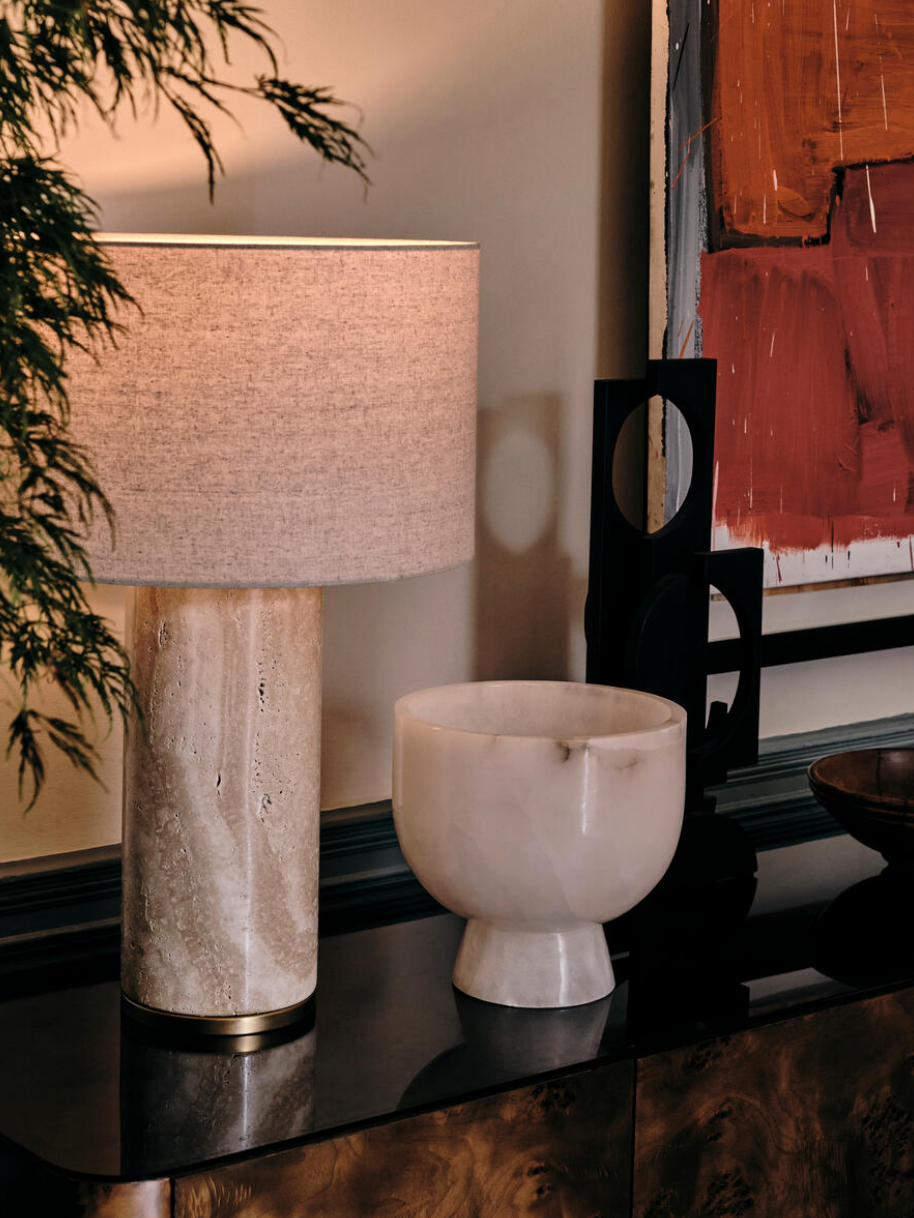 REMI STONE TABLE LAMP | MEDIUM