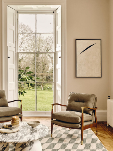 THEODORE ARMCHAIR | KHAKI LINEN