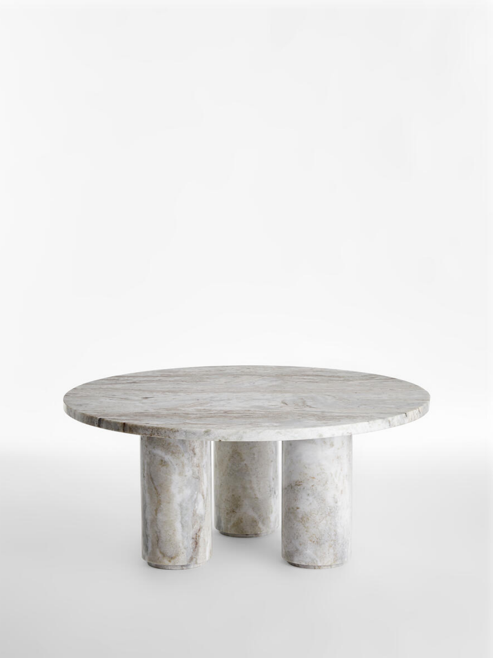 TISBURY COFFEE TABLE | FANTASY BROWN MARBLE