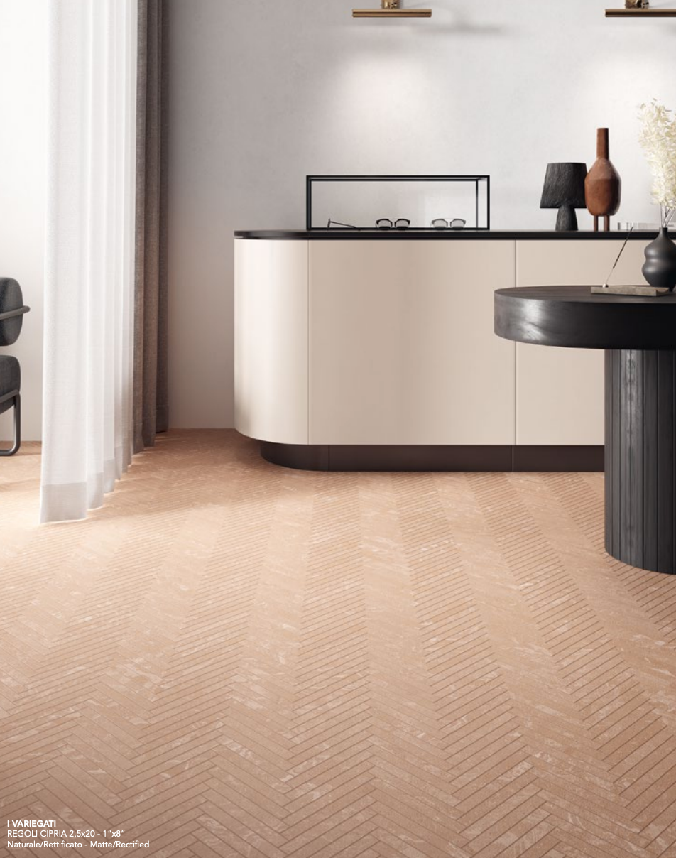 Fioranese I Variegati Terracotta Porcelain Tile. Made in Italy